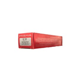 Prisma (#5.31 Light Beige Brown) Permanent Cream Hair Color 2oz. (Ammonia Free)