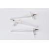 5pcs White Microblading Mapping Pen Eyebrow Permanent Mapping Pen for