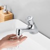 G1/2 Copper Time Delay Faucet Basin Sink Water Tap for
