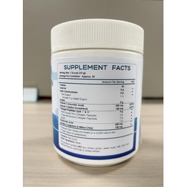 NATURE TARGET- Pptidos de Colgeno Marino en Polvo Colgeno Hidrolizado Tipo I y III con Probiticos, Vitamina C y Hya                                   