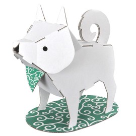 hacomo kids 動物シリーズ しばいぬ ダンボール工作キット