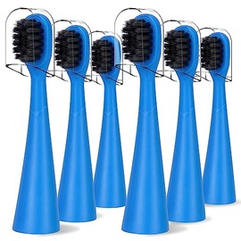 “Compatible con cabezales de repuesto para cepillo de dientes eléctrico Burst Kids con tapas antipolvo, perfecto para