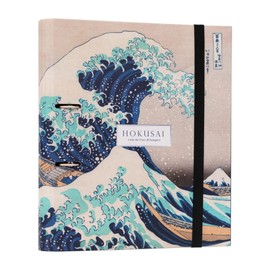 Grupo Erik Hokusai Ring Binder, 2 Rings, Japanese Art, Folder A4 for Your Documents - Ring Binder Folder 2 Rings
