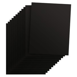 Hygloss Black Paper - 24 lb, 89 GSM, Fade-Resistant, Acid-Free, 8.5x11-Inch Letter Size Color Copy Paper, 90 Sheets