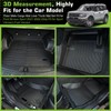 Car Floor Mats Cargo Trunk Liner Mat Full Set Custom