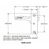 SPEP RV Screen Door Latch Universal(Right Hand or Left Hand)