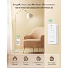 TREEWELL Remote Control Outlet with Portable Magnetic Switch, 200FT Long