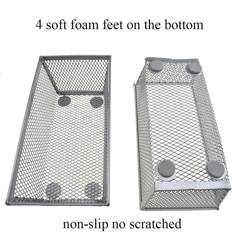 HAHIYO Stackable Mesh Tray Cup 6 x 3 x 2