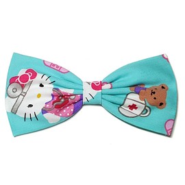 Kitty Collection-hair Bows for Girls, Teens, Gifts for Her (Group 2) (Barrette, Nurse Kitty)