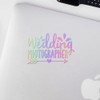 Decal Stickers of Wedding Photographer (Hologram) (Set of 2) Premium