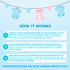 FETTIPOP Gender Reveal Exposuring Art Canvas Kit (It’s a Boy),