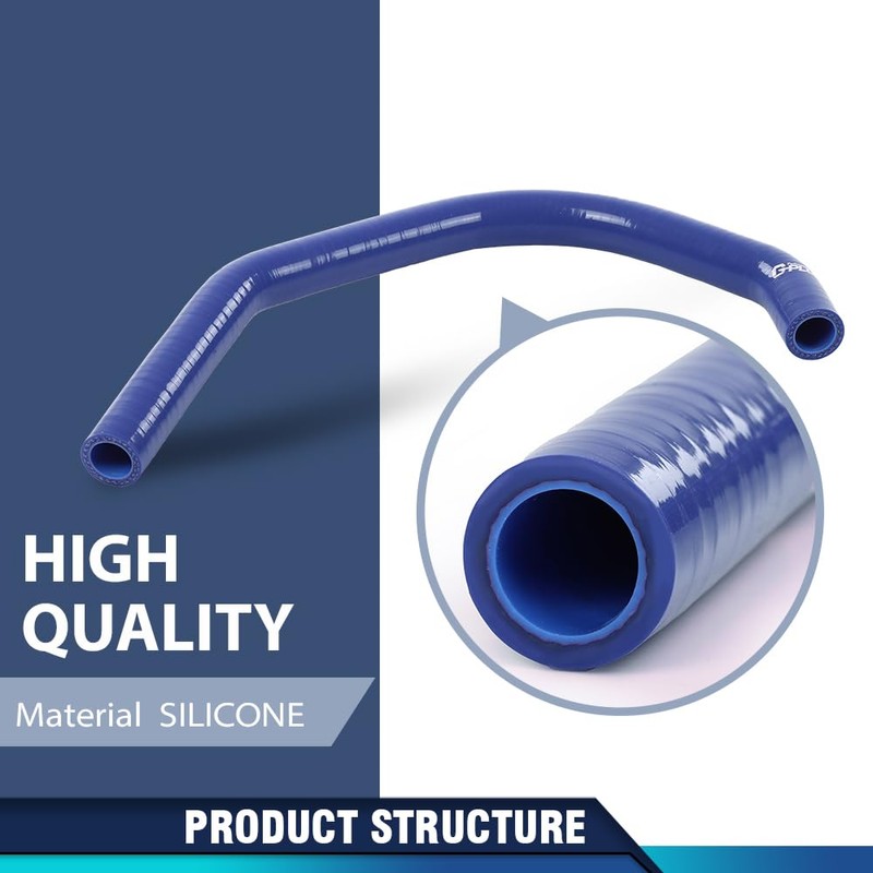 PIT66 Silicone Radiator Hose Kit Compatible with Yamaha Banshee 350