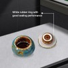 GOIYZTTR Small Urn Mini Ceramic Urn - 5 cm Handmade