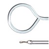 60" Acrylic 4" Loop Easy-Grab Handicap Drapery Baton Curtain Wand