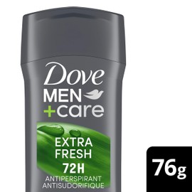 Dove Men + Care Dove Men+Care Antiperspirant Stick for 72h sweat & odour protection Extra Fresh with Triple Action moisturizer to help prevent skin irritation caused by dryness 76 g