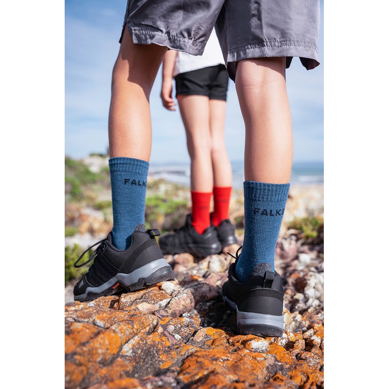 FALKE Children's TK2 Trekking Socks, blue, 31-34