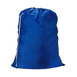 Extra Large Laundry Bag 30"x40" Durable w/Locking Drawstring Closure (Blue)