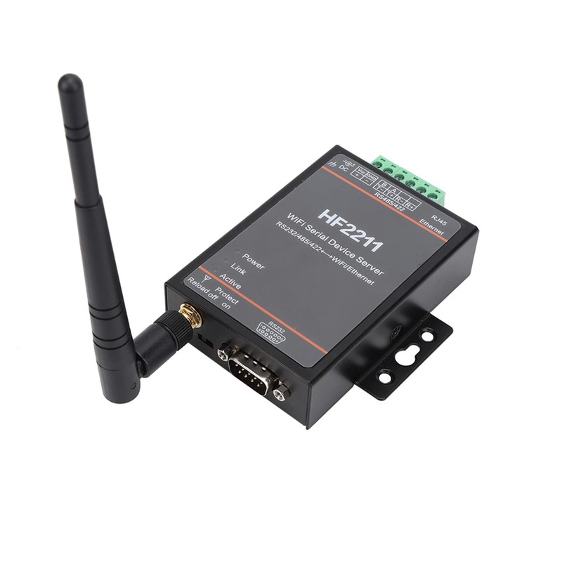 HF2211, HF2211 Serial Device Server, RS232/485/422 to WiFi and Ethernet