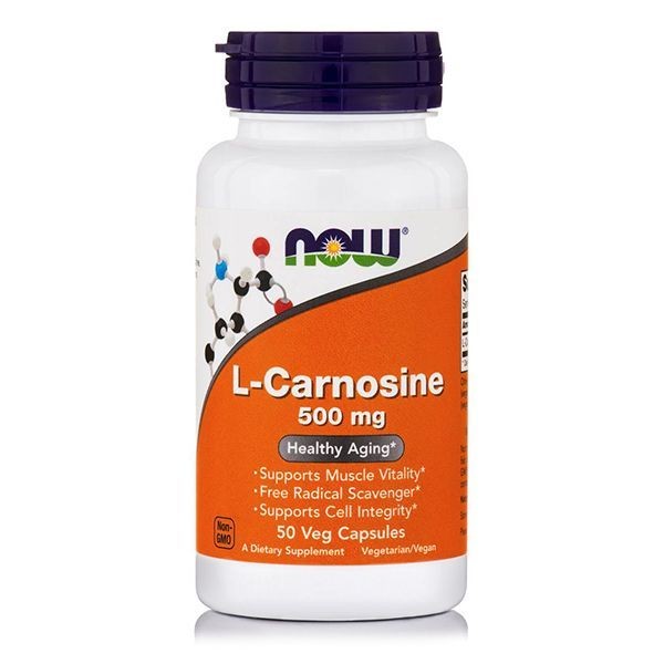 Now L-Carnosine 500 mg 50 caps