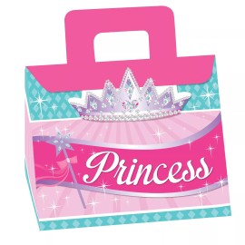 creative converting Princess Loot Box Girls Party Treat Boxes Birthday Favor Party Supply  4ct