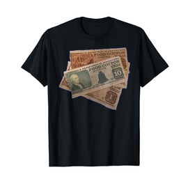 90s RETRO FUNNY GANGSTER FOOD STAMP FOODSTAMP 80s PARTY T-Shirt