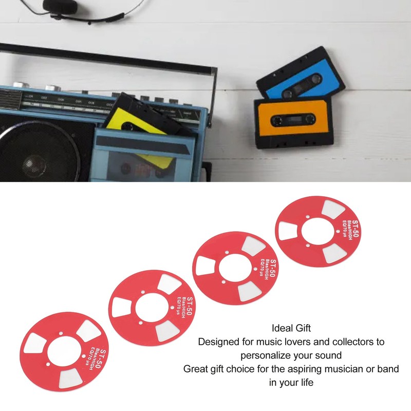 DIY Reel to Reel Cassette Retro Blank Metal Reel Cassette