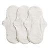 IMSEVIMSE Active Sanitary Pads Regular Organic Cotton Natural (Pack of