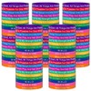 100-Pack Inspirational Bible Verse Bracelets – Christian Wristbands for Bulk