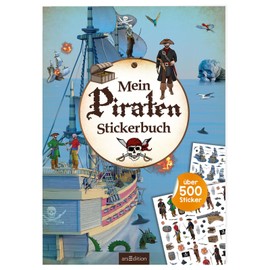 Mein Piraten-Stickerbuch: Über 500 Sticker | Stickerheft für Kinder ab 4 Jahren