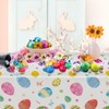 ZNDFTW Easter Table Cloth, 137x274cm Easter Tablecloths, Raster Table, Easter