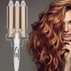 Three Barrel Curling Iron Salon Hairstyling Waver Hair Crimper Hairdressing