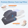 Resylp Height Adjustable Leg Elevation Pillows for After Surgery, Injuries,