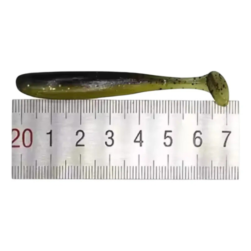 10 Señuelos De Pesca Gomas Cebo Blandos Currican Llamativo