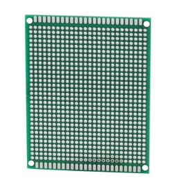 Heevhas Universal Board Double Sided PCB Universal Circuit Board Hole Grid Board PCB 7x9cm Prototype Kits PCB Board (Pack of 10)