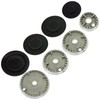 SPARES2GO (Non Universal) Gas Burner Crown and Flame Cap Kit