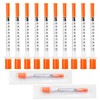 50 Pack 1mL 30G 8mm Laboratory Syringes for Liquid Dispensing