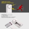 Wireless Door Alarm Multifunction Prevents Theft 4 in 1 108dB