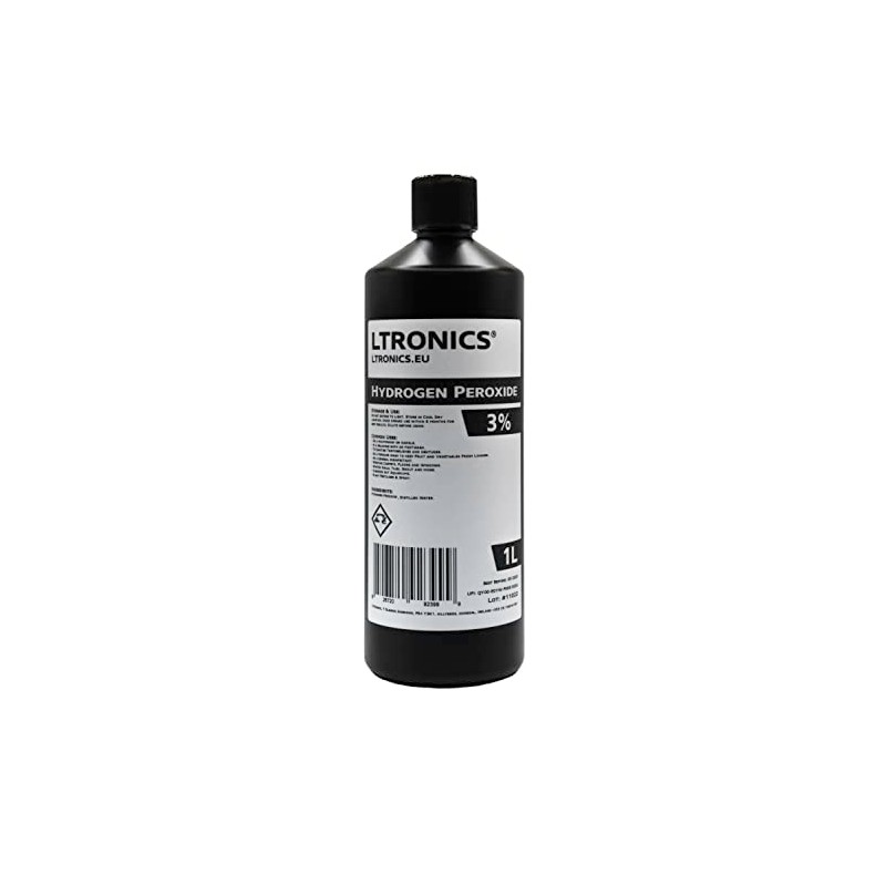 Hydrogen Peroxide Pure Premium Grade, 3% - 1L