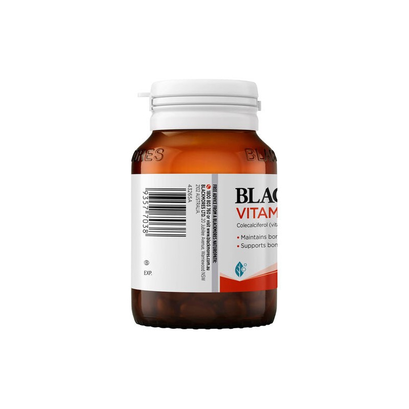 Blackmores Vitamin D3 1000 IU 130 Soft Capsules