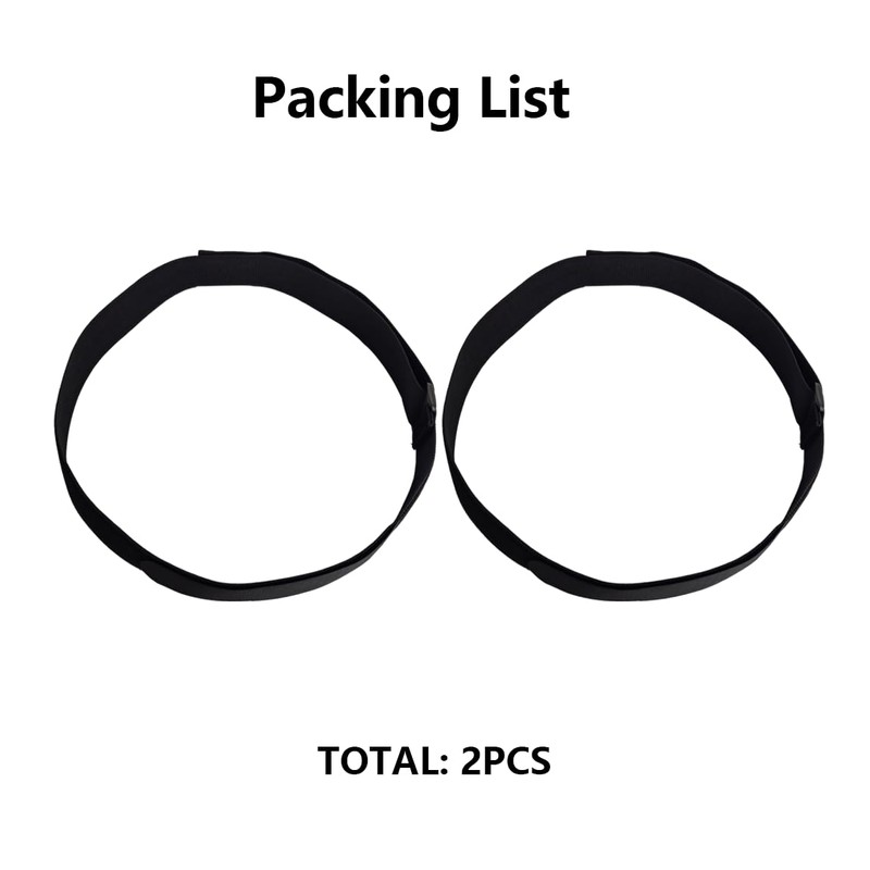 Toeloioh 2Pcs Adjustable Oxygen Hose Strap, Oxygen Tube Strap Holder,
