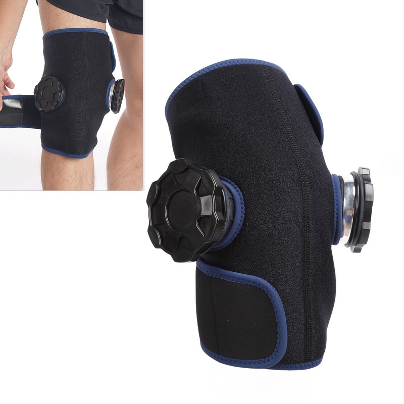 Hot Cold Compress Knee Wrap Reusable Water Refill Adjustable Compression