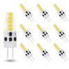 DOPKUSS G4 LED Bulb 10 Pack Bi-Pin Base AC 12V