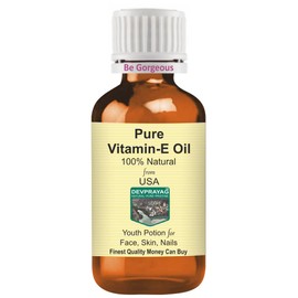 Devprayag Pure Vitamin E Oil Natural Therapeutic Grade 50ml (1.69 oz)