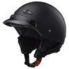 LS2 Helmets Bagger Motorcycle Half Helmet (Matte Black - X-Large)