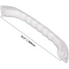 WYZBEN Replacement Part New WB15X335 White Microwave Door Pulling Handle