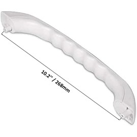 WYZBEN Replacement Part New WB15X335 White Microwave Door Pulling Handle Fits Spacemaker XL JVM1340WW02, JVM1350WW02, JVM1339WW02 for GE