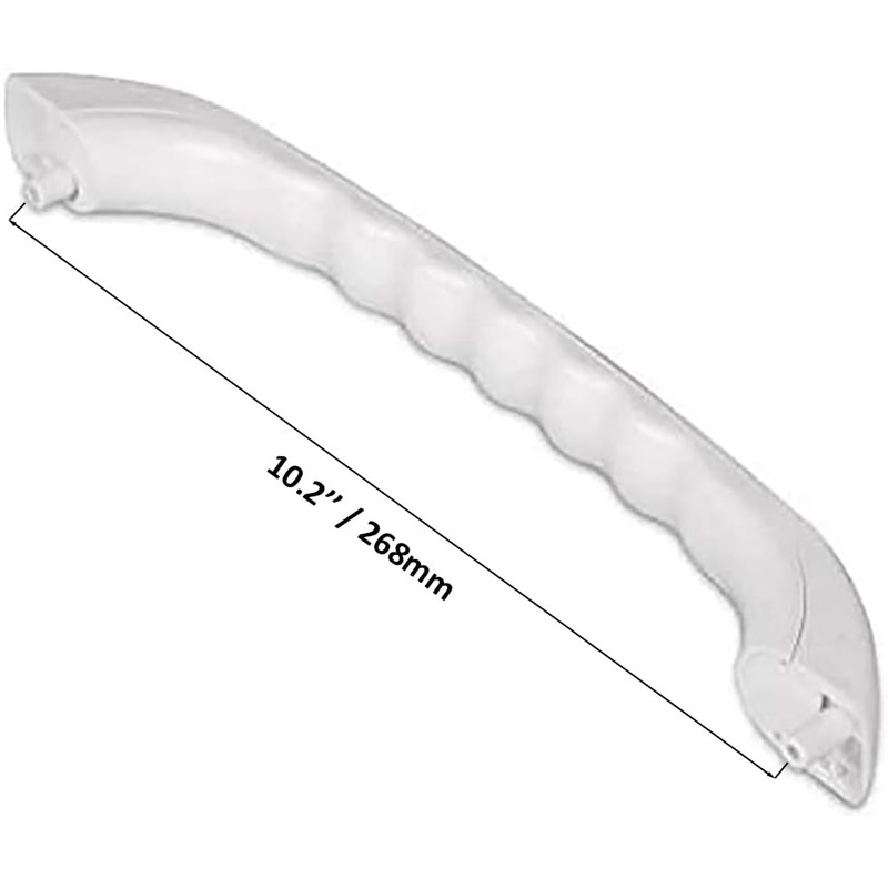 WYZBEN Replacement Part New WB15X335 White Microwave Door Pulling Handle