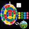 Sticky Ball Board Foldable Dart Board with LED 8 Mode