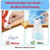 2 Pack Laundry Detergent Dispenser Cup Holder, Nozzle Button，Easily No