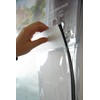 Saki Wall Pocket Clear Size: 9.8 x 46.5 inches (25